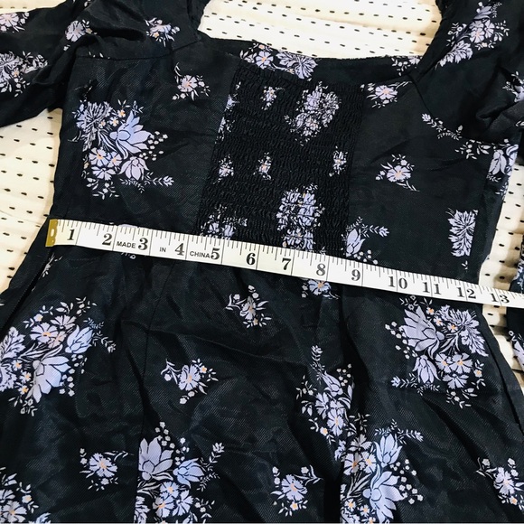 Anthropologie Maeve Hedy Floral Midi Dress Size US 0P - Picture 9 of 15